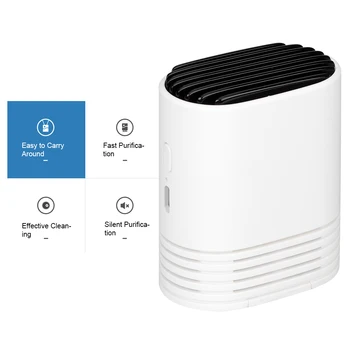 

Personal Wearable Air Purifier Necklace Negative Ion Mini Portable Formaldehyde PM2.5 Air Freshener Ionizer