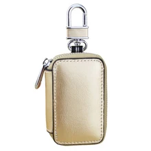 Кожаный кошелек с держателем ключа от машины модный Органайзер дом автомобильный чехол для ключей