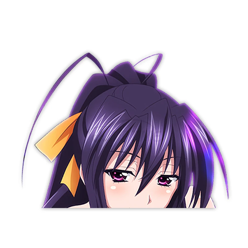 Аниме старшая школа DxD Himejima Akeno Бампер Окно шлем виниловая Водонепроницаемая