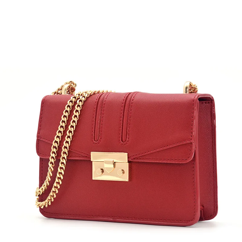 

Singapore Celebrity Style Pattern Caviar Square Sling Bag 2019 Spring And Summer Chain Lock Crossbody Bag Dionysus Bag WOMEN'S B