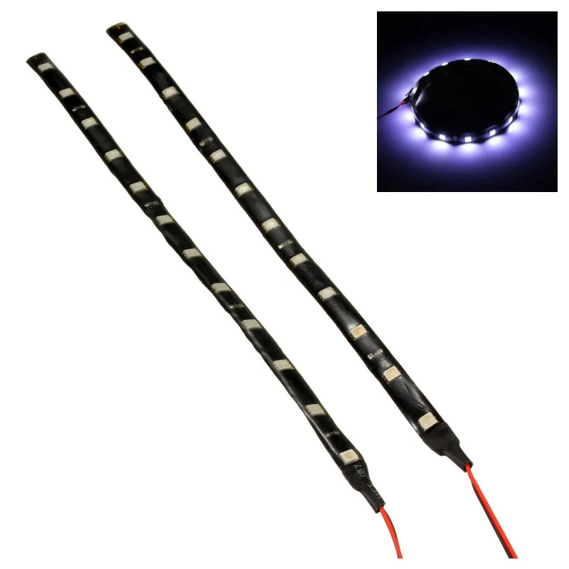 Большая сделка 2*5050 SMD 12 Светодиодный IP65 Водонепроницаемый гибкий ленточный