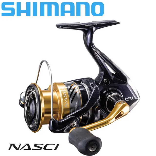 US $83.00 SHIMANO NASCI Spinning Fishing Reel 41BB Hagane Gear Larger Spool Capacity Max 11kg Drag XShip Sa