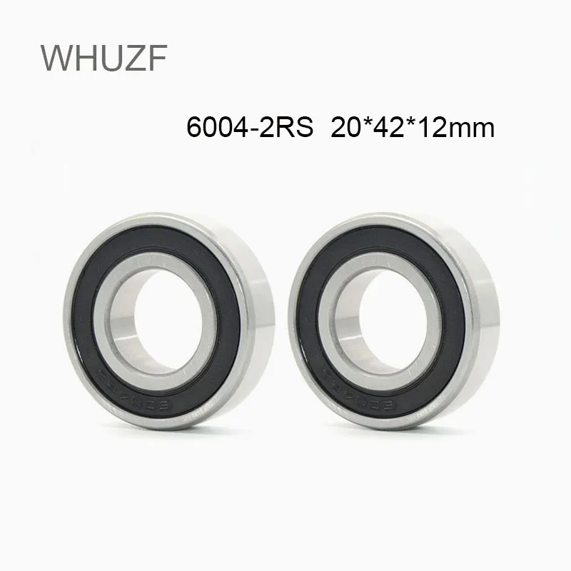 

WHUZF 10 шт. 6004RS шариковый подшипник с глубоким желобом для двигателя 6004-RS 6004RS 20*42*12 мм 20*42*12 подшипниковая сталь высокого качества