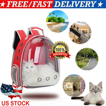 

Astronaut Pet Cat Dog Puppy Carrier Backpack Travel Bag Space Capsule Breathable New Portable Pet Bag