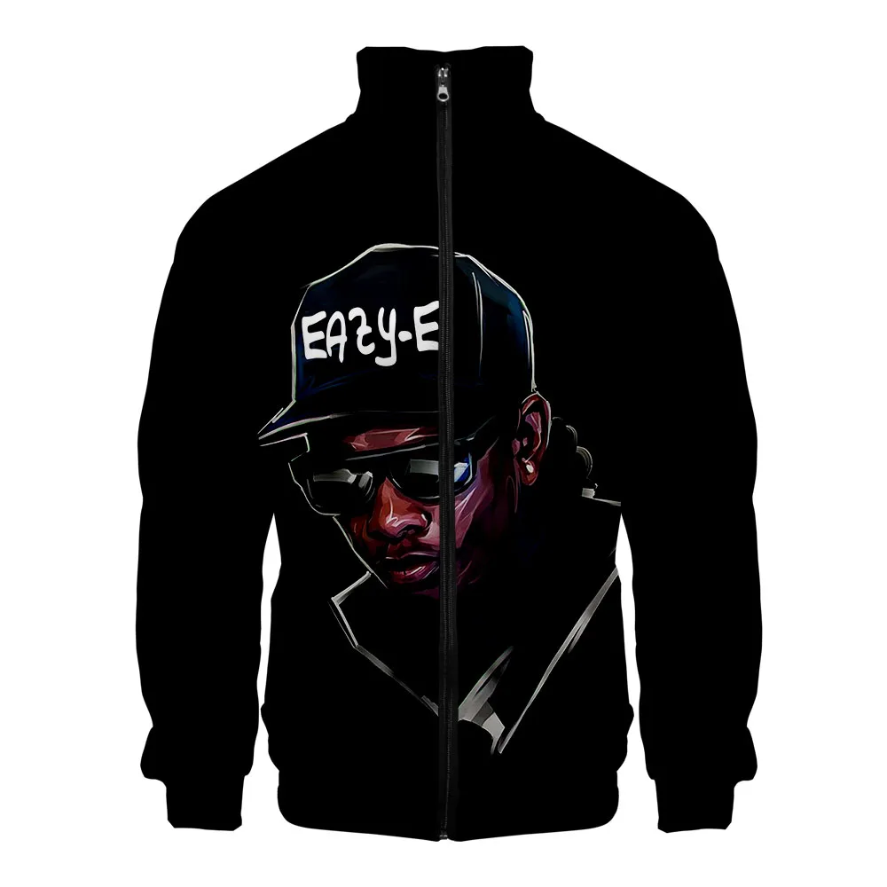 EAZY-E куртки на молнии повседневные куртки Новая мода Highstreet осенне-весенняя одежда EAZY-E куртка для мужчин Уличная