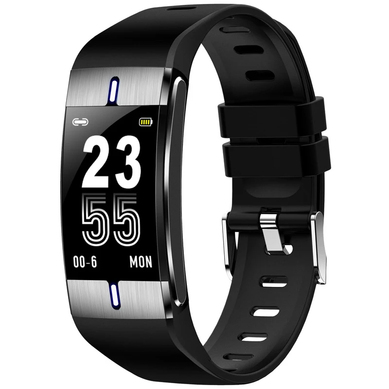 

BM08 Smart Wristband Sport Bracelet Body Fat Blood Pressure Measurement Heart Rate Monitor PPG Watch Activity Fitness Tracker