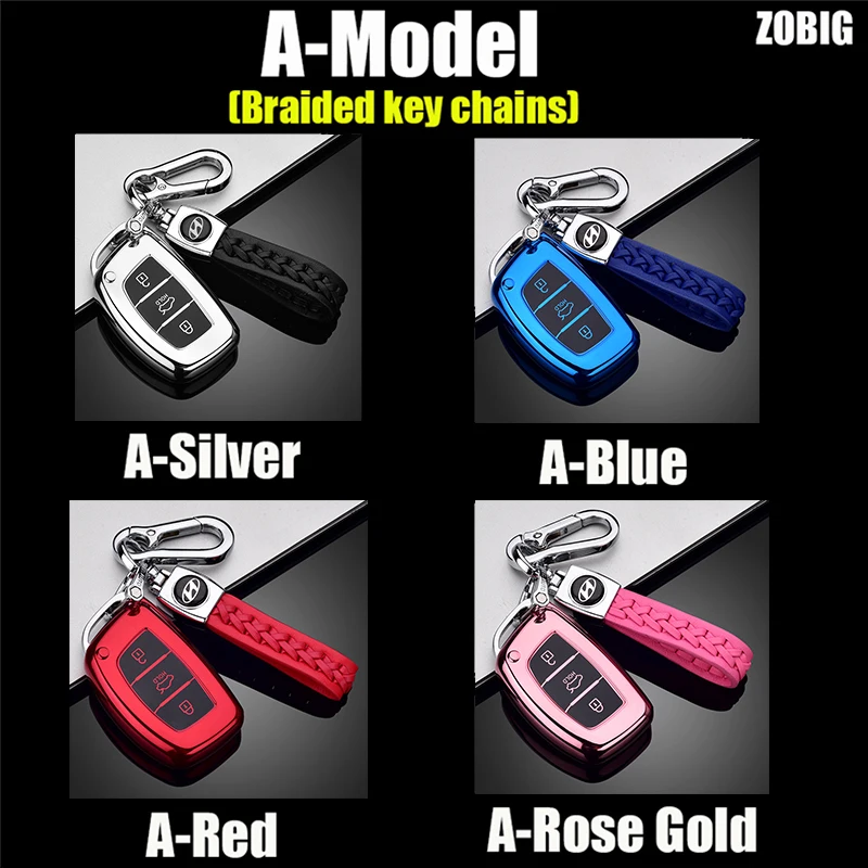 ZOBIG 3 кнопки дистанционного ключа брелок автомобильный чехол для ключей Стайлинг для hyundai IX35 i20 лезвие ключа оболочки