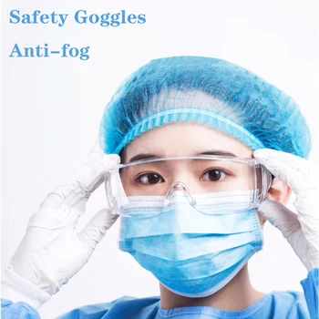 

Anti-fog Safety Glasses Protective Goggles Windproof Transparent Riding Protective Glasses Eye Anti Splash Goggles Lenses