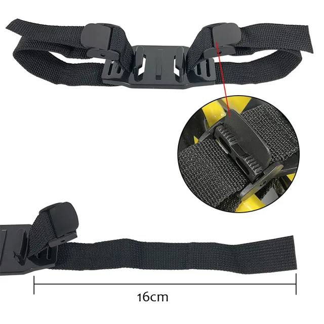 Helmet holder strap kits for insta360 one x x2 action camera adjustable belt mount panoramic camera bracket accessory