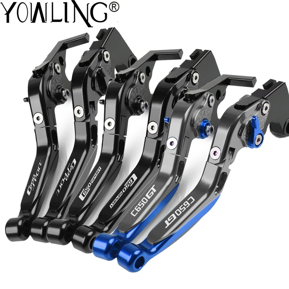 

For BMW C600SPORT C650SPORT C600 C650 SPORT GT C650GT C 600 650 Motorcycle CNC Adjustable Folding Extendable Clutch Brake Levers