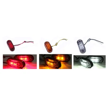 

1PC Piranha LED Side Marker Blinker Light Lamp For Car Truck Trailers 12/24V Hot Selling