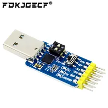 1 pces cp2102 usb para uart ttl rs232 usb ttl para rs485 mútuo converter 6 em 1 converter módulo adaptador de série para arduino
