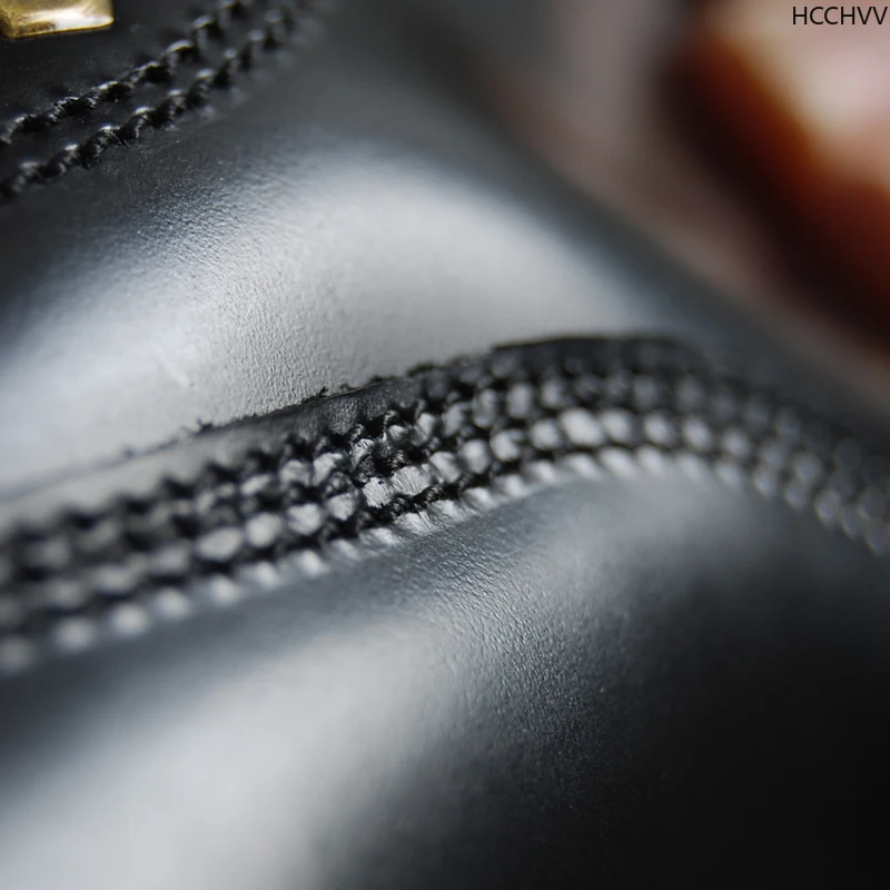 Najtaniej Unisex handmade koronkowa retro nowa skórzana platforma męska pierścionek czarne czerwone botki taktyczne praca motocyklowe buty błyszczące zwiększenie