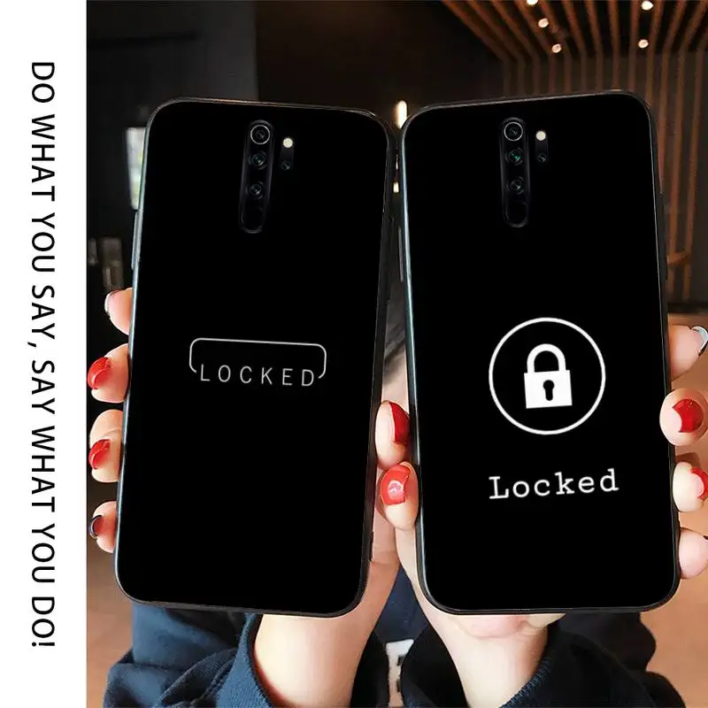 Черный чехол для телефона Good Night Redmi 7/7A/S2/8/8Lite/10/10Lite/5Plus/Note6/6Pro/9 | Мобильные телефоны