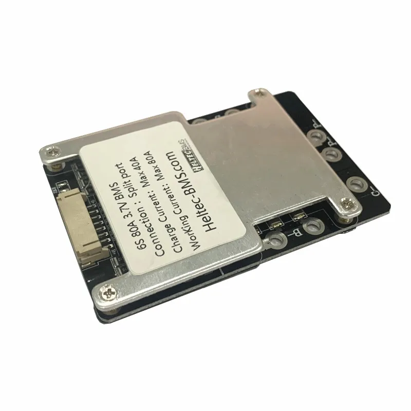 Rachada da Proteção da Bateria do Li-íon do Porto 3.7v para Inversores Pequenos de 1200w Placa - Ciclomotores 24v Bms 6s 80a - Image 4