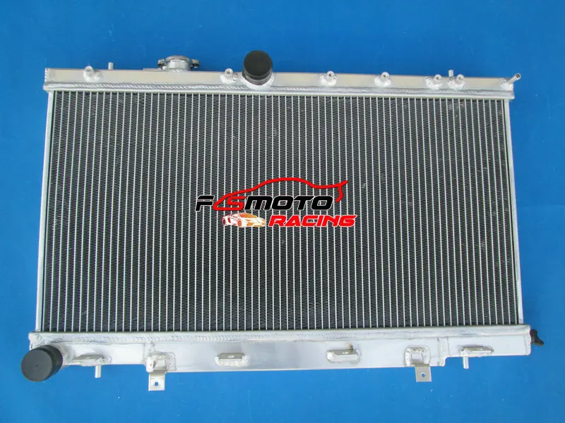 2002-2007 для Subaru Impreza Wrx STI GDB GD8 GD радиатор из алюминиевого сплава+ кожух+ вентилятор 05 06 07