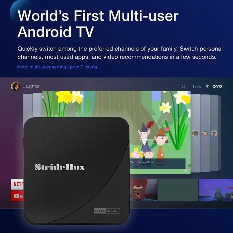 A2 AI-powered Android tv Box multiuser 2 Гб 16 Гб BT4.0 WiFi 4K медиаплеер 4 ядра 1,5 GMHz tv box для Android tv system