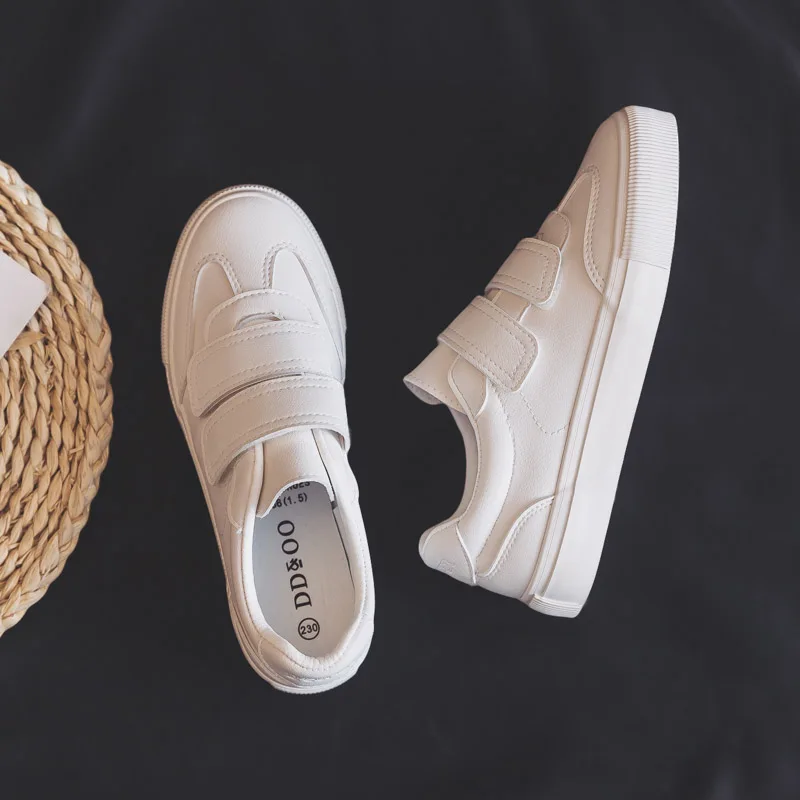 Shoes Sneaker Platform White Women Flats Female Solid-Color Casual New-Fashion