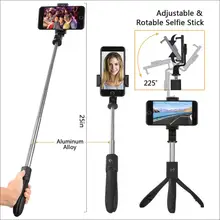 Штатив селфи палка Bluetooth Беспроводная селфи палка с дистанционным затвором держатель телефона Live Show подставка для смартфонов камеры
