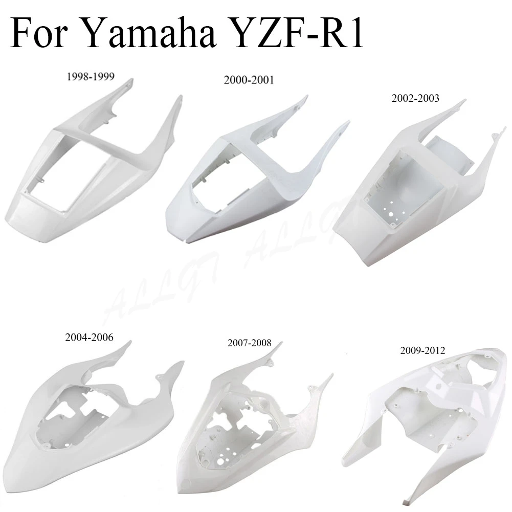 ZXMT ABS Injection Upper Lower Rear Tail Fairing for YAMAHA YZF R1 2004 2005 2006 Unpainted 