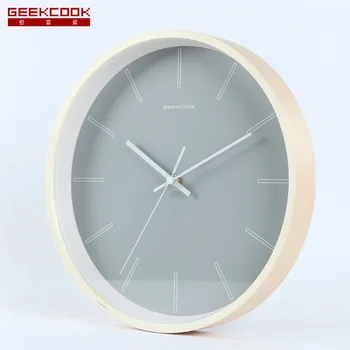 

Simple Large Round Wall Clock Metal Mechanism Living Room Silent Modern Design Nordic Reloj De Pared Home Decoration BZ50WC