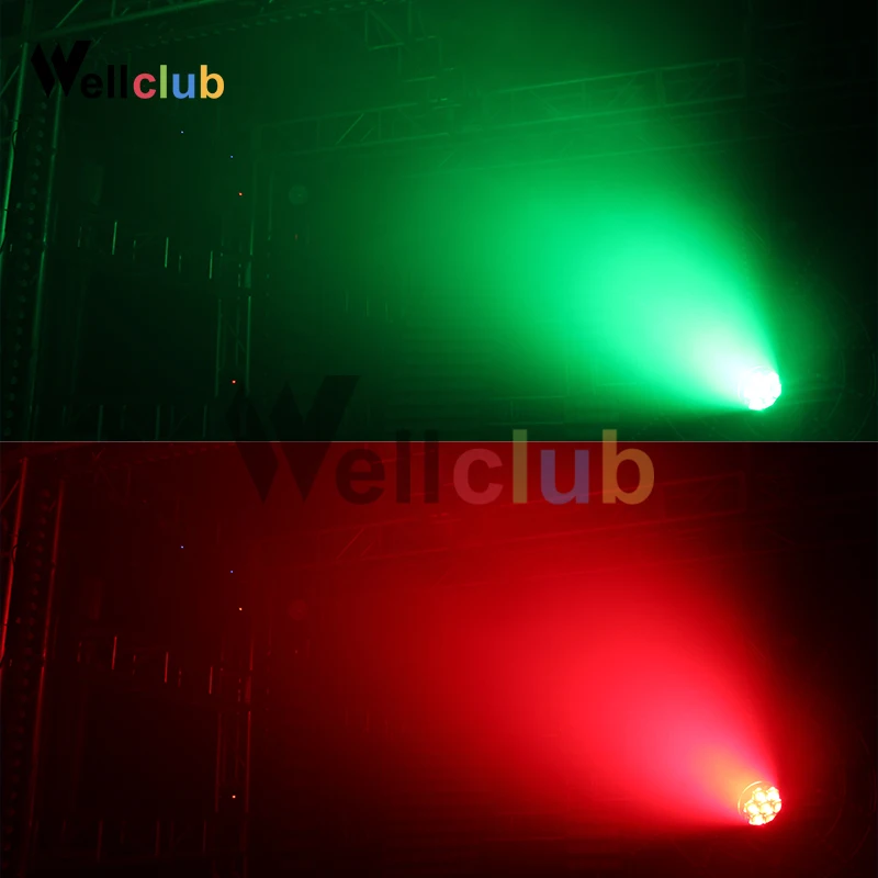 2pcs With RoadCase 7x40W RGBW 4in1 Zoom Moving Head Light Beam Wash Led Dmx Dj Light For Disco Bar Wedding Nightclub