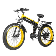 Fat Bike électrique 1000W pliable 48V, vtt pour hommes, pneus larges 4.0