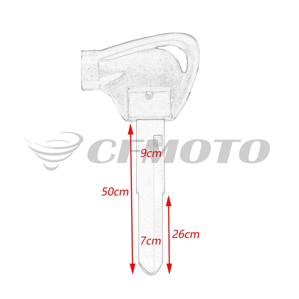 Мотоцикл без выреза левый и правый слот ключ embryo подходит для Yamaha YZF FJR 1300 XJR 1300 MT-07 MT-09 XJ6 TMax FZ8 FZ6 R1 R3 R6