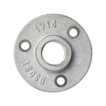 3 отверстия с аппликацией «сердце» Ретро Ремесло Алюминий фланец из сплава с пластинчатым основанием Лофт аксессуары части фланца стены стационарной базовой радиостанции