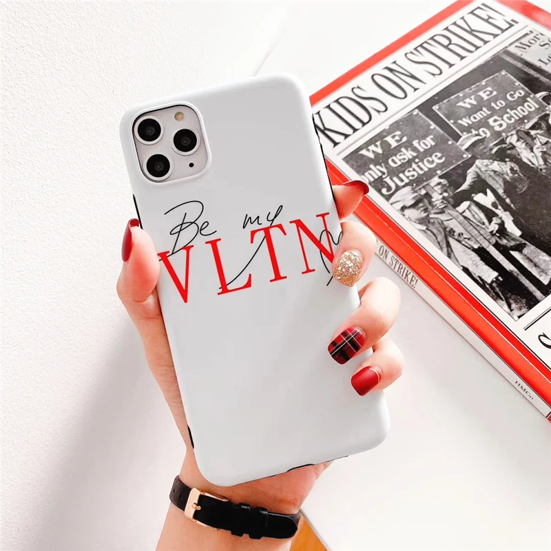 Роскошный камуфляжный чехол для iphone 11 Pro X XR XS max 6 S 7 8 plus модный бренд италия vltn