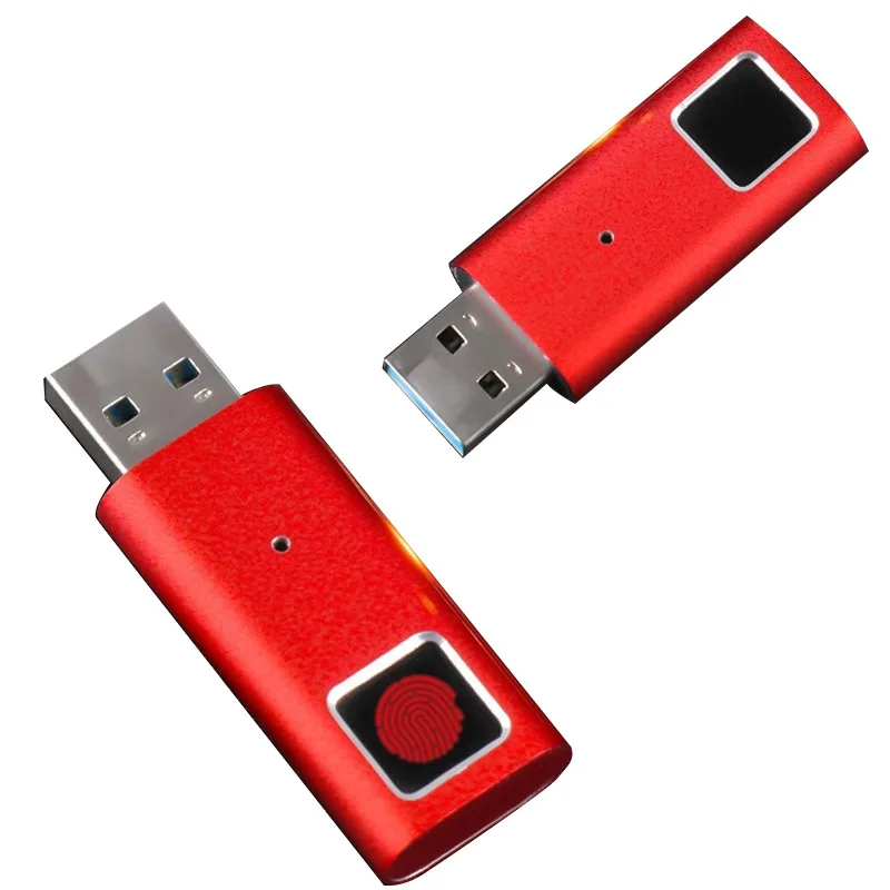 Зашифрованный отпечаток пальца Флешка 32 Гб 64 ГБ флеш-накопитель USB 3,0 бизнес безопасности USB диск