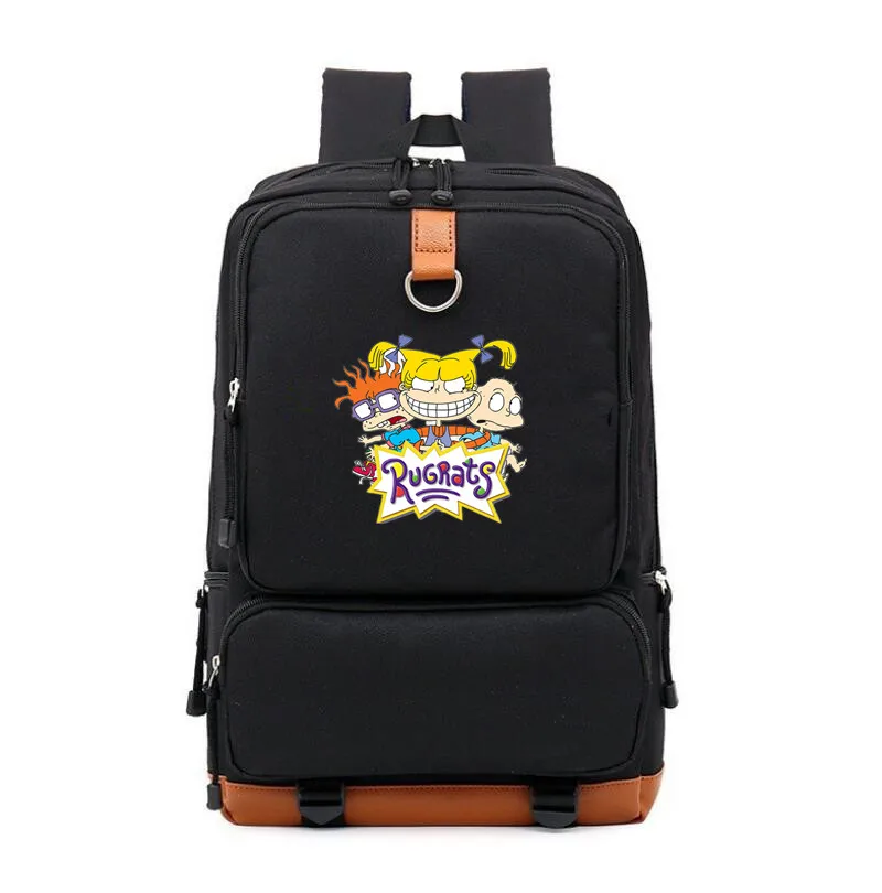Rugrats в Париже школьная сумка pringting Рюкзак Mochila Студенческая сумка на плечо дорожная сумка для ноутбука рюкзак для подростков