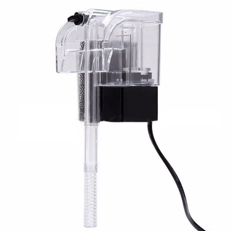 2 3 in 1 Hanging Filter Without Oil Film Collector Hanging External Aquarium Filter Water Oxygen Circulation Aquarium Filter Pump