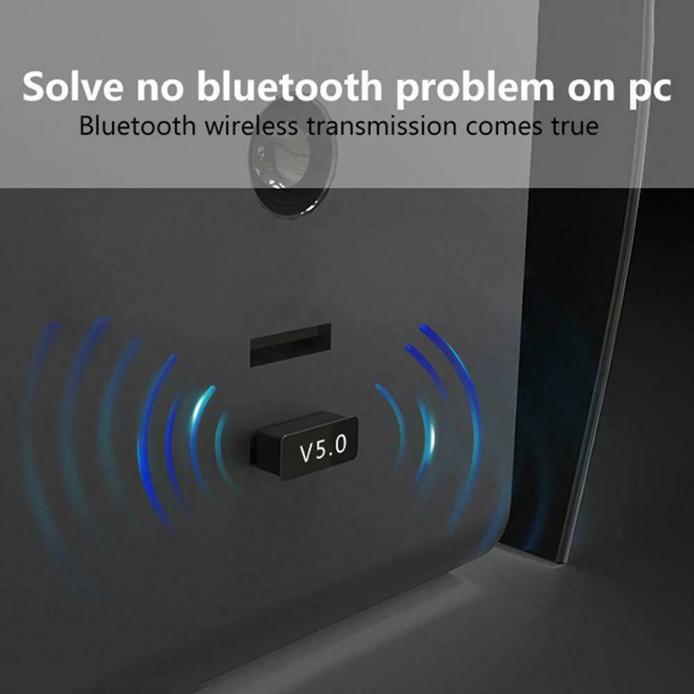 Мини беспроводной USB Bluetooth 5,0 адаптер ключ для ПК ноутбука Win XP Vista7/8/10 профессиональная заводская цена