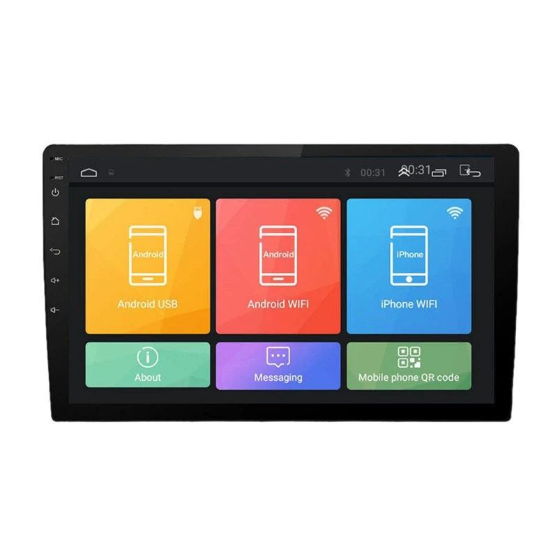  101 Zoll 2Din für Android 8.1 Quad Core Auto Stereo Radio Gps Wifi Mp5 Player 16G