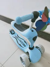 Doki Toy-monopatín Luge Flash 3 en 1 para niños, patinete de 1-3-6 años, 4 ruedas, de un solo pie, Popular, 2021