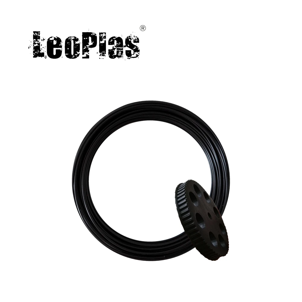 LeoPlas 1 75 мм 10 метров 25 г проводящий антистатический ABS образец нити для 3D принтера