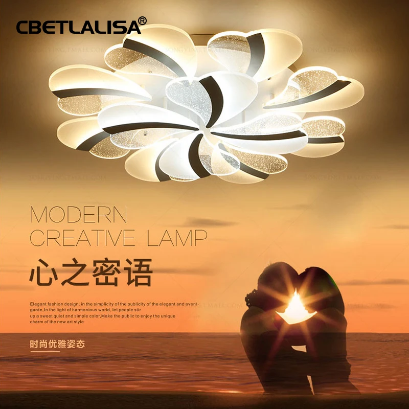 

led ceiling lamp living room study bedroom kitchen household ceiling lamp modern LED ceiling lamp lighting Crystal droplight