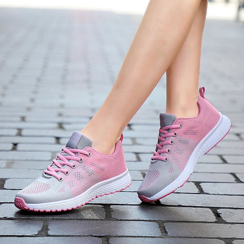 Tenis Mujer 2019 Women Light Soft Sport Shoes Women Tennis Shoes Female Stability Athletic Sneakers Brand jogging Trainers