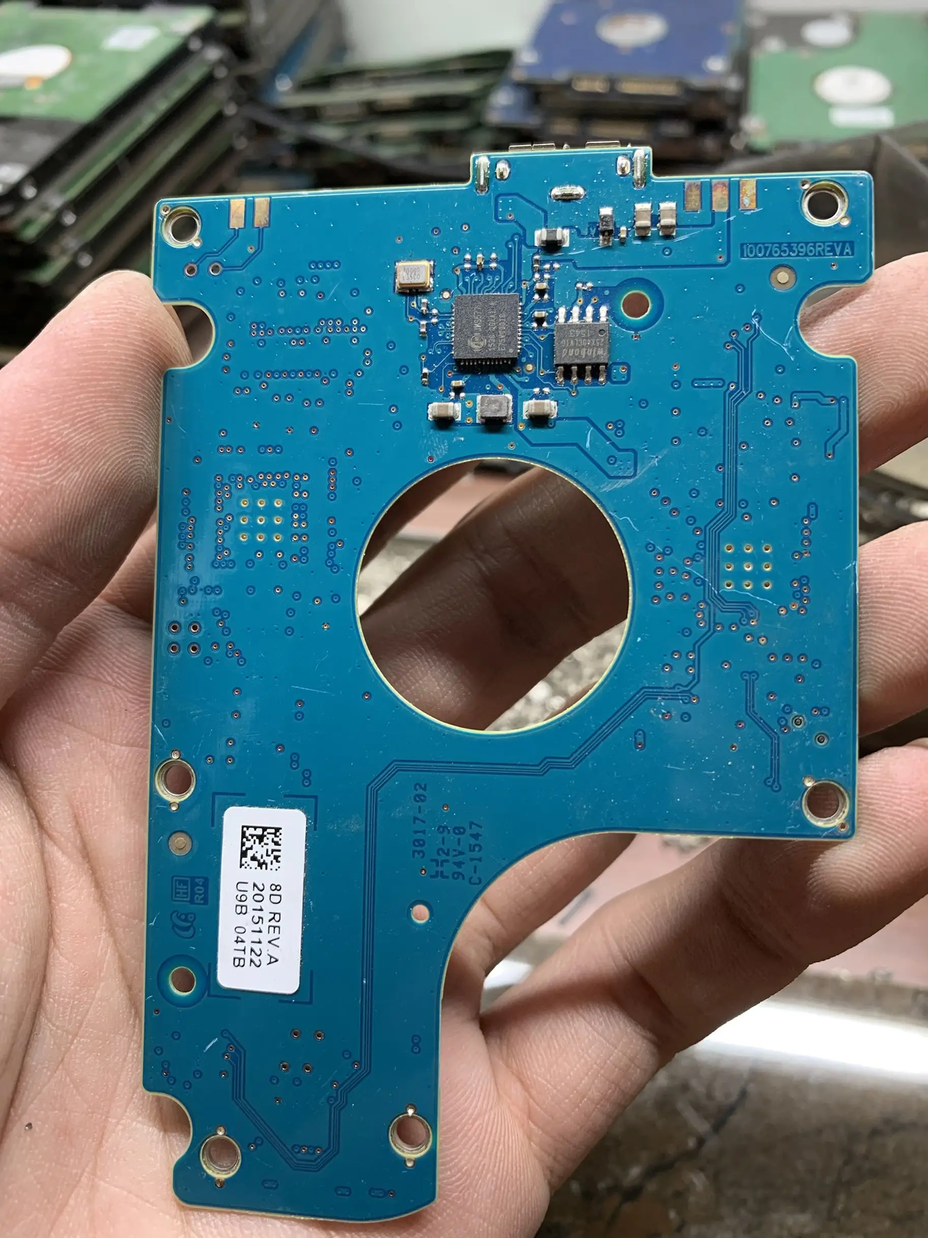 USB 3.0 ϵ ̺ PCB  100765396 REV A, Ｚ 2.5 ġ ϵ ̺   hdd 