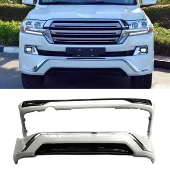 

For new Land Cruiser LC200 2016 Middle East version 2PCS Front Bumper Retrofit Car modification Car accessories