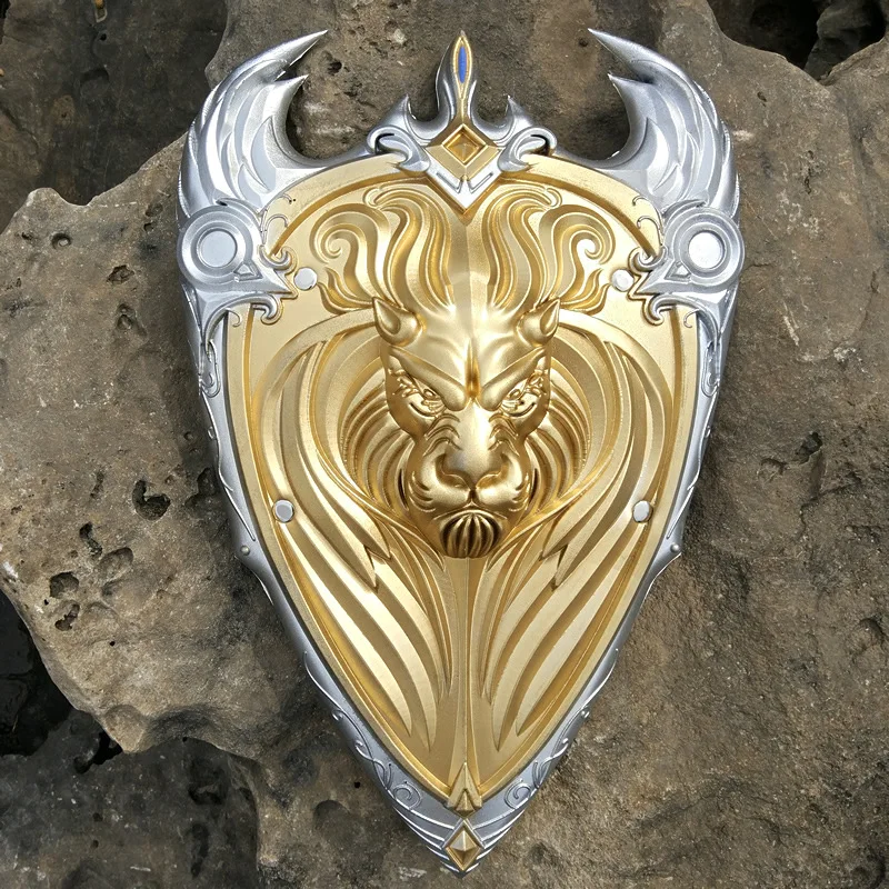 

Magic Beast Film Union Lion King Shield Brand King Lai Okay Lion Pu Prop Magic Beast World Periphery Toys