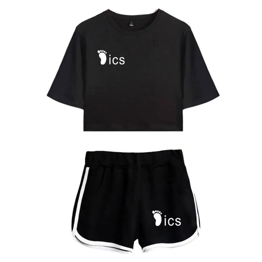 Haikyuu Cosplay Costume Shirt+Shorts Women Girls Jersey Sports Wear Two Piece Sets | Тематическая одежда и униформа