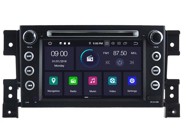 Cheap NaweiGe 7Inch Android Octa core 9.0 PX5 4+32GB Car dvd for Suzuki Grand Vitara  2005-2015 Autoradio GPS Navigation  Car Stereo 6 Cheap NaweiGe 7Inch Android Octa core 9.0 PX5 4+32GB Car dvd for Suzuki Grand Vitara  2005-2015 Autoradio GPS Navigation  Car Stereo 6
