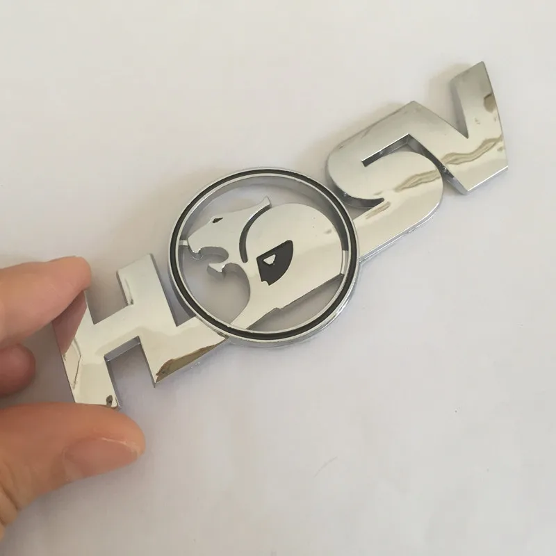 1 шт. 3D ABS хром HSV Автомобильная буква задняя зеркальная эмблема значок наклейка