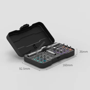 

Youpin Duka RS1 24 in1 DIY Tool Kit Toolbox Mechanical Tool Box Spanner Socket Screwdriver Ratchet Wrench Set Kit 24pcs