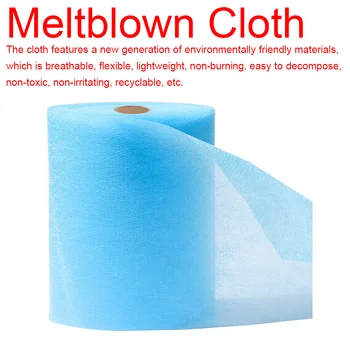 

95％ Filtering Nonwoven Meltblown Cloth Non-Woven Fabric Mask Waterproof Layer Fabric Cloth Disposable DIY Mask Original Material