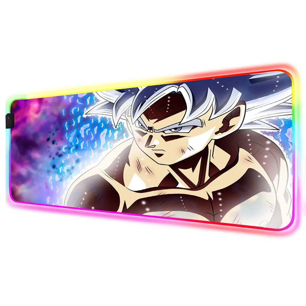 

Slipmat RGB Mouse Pad Carpet Anime With Backlight Gamer Mat Gloway MousePad LED Office Carpet Desk Gaming Mouse Mat