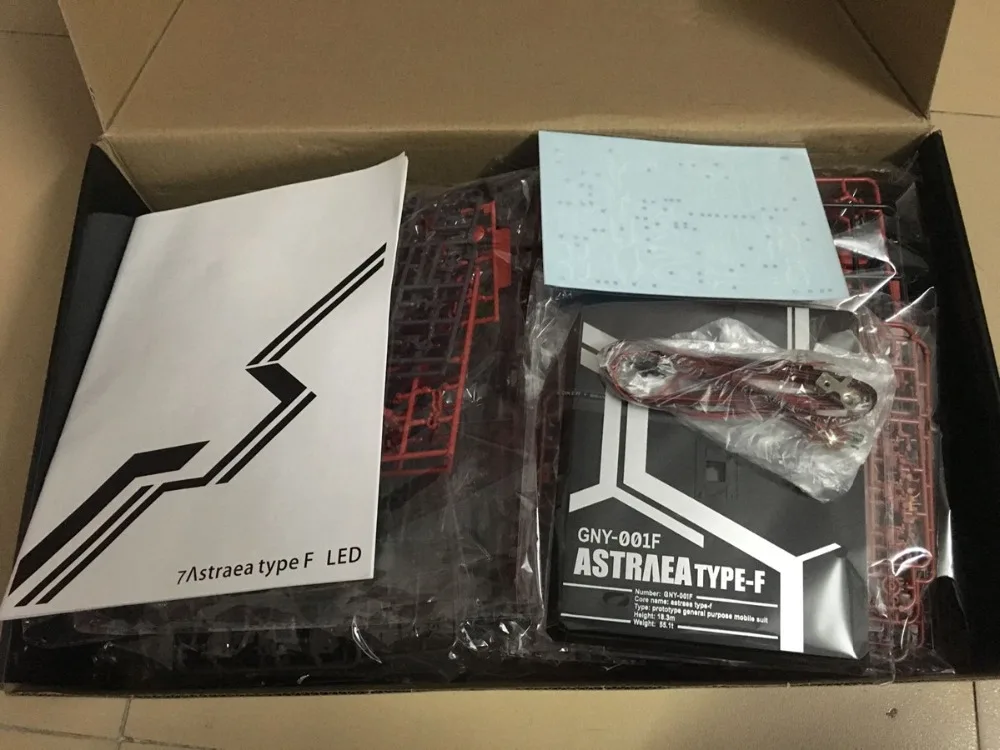 HS Hobby Star Gundam Модель 1:100 MG MB стиль GNY-001F Astraea Тип F Gundam со светодиодами DH015