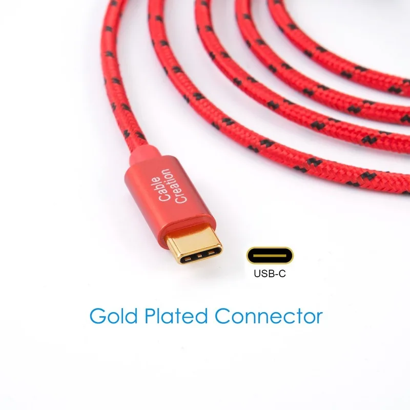 USB C к USB C кабель(3A), короткий USB 2,0 type C к C кабель с хлопковой оплеткой быстрая зарядка, совместимый для MacBook(Pro